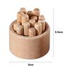 New Wooden Essential Oil Diffuser Fireless Slowly Volatile Aromatherapy Inhaler Long-lasting Floral Car Ornaments