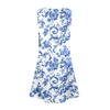 Women's Summer Casual U-shaped Tie Pocket Popular Floral Print Dress
