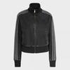 AdidaS Women S Regular Fit Firebird Denim Tracktop Kd2898