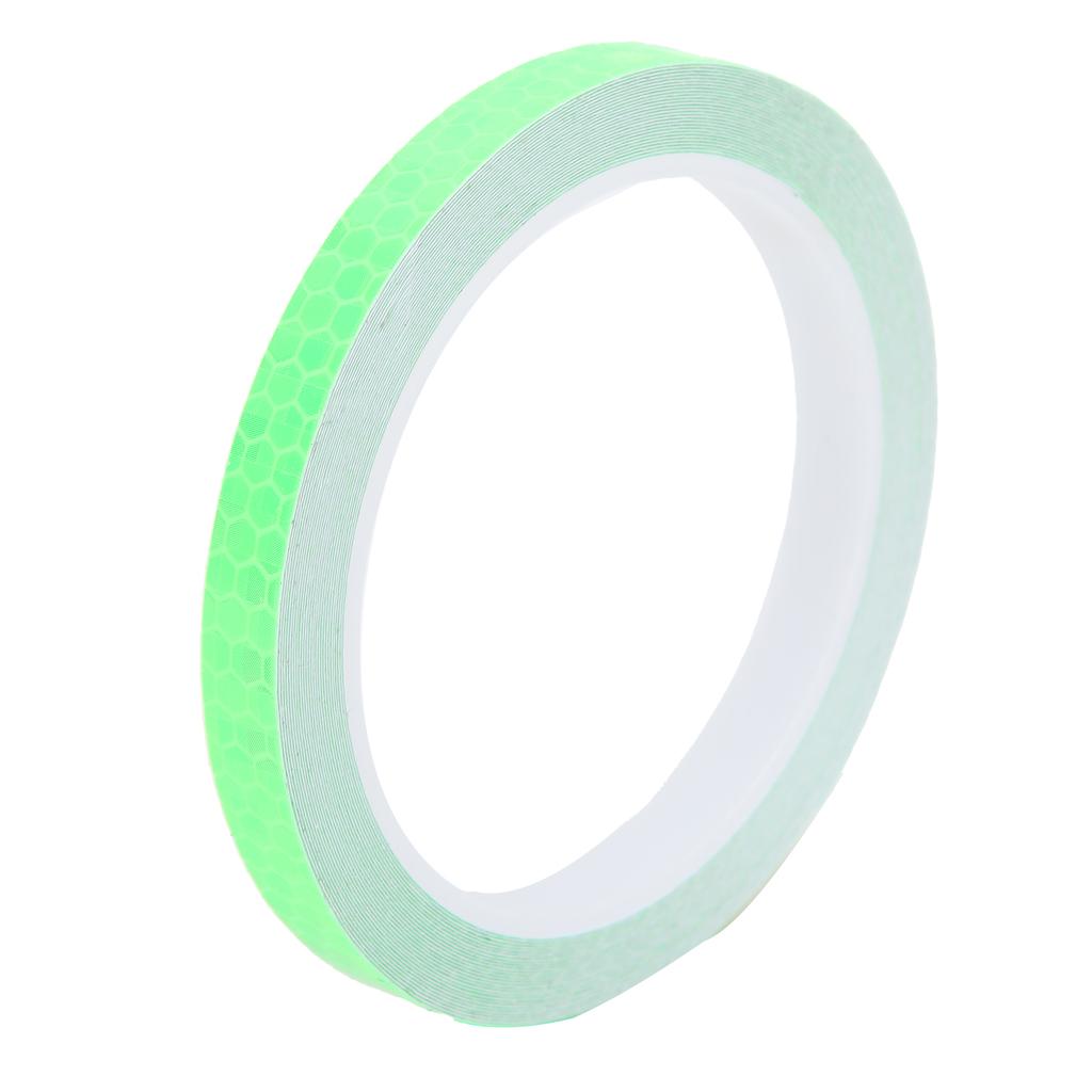 Reflective Stickers Hexagonal Pattern Waterproof Bicycle Luminous Strip Tape for Car Bicycle Motorcycle DIY Decoration