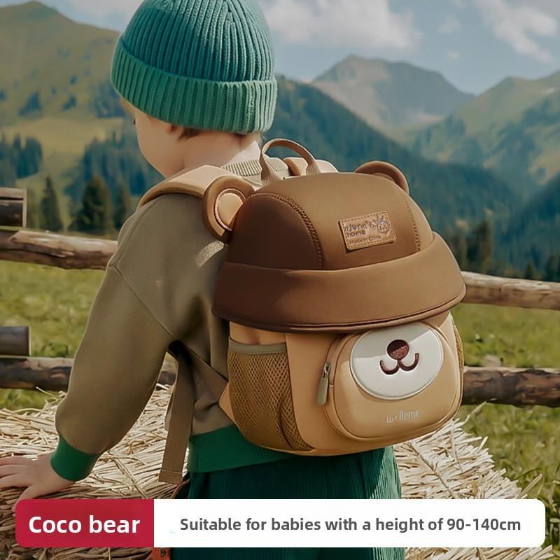 Süßer Cartoon-Kinderrucksack Für Vorschulkinder Mit Atmungsaktivem Leichten Nylon Für Den Schulgebrauch