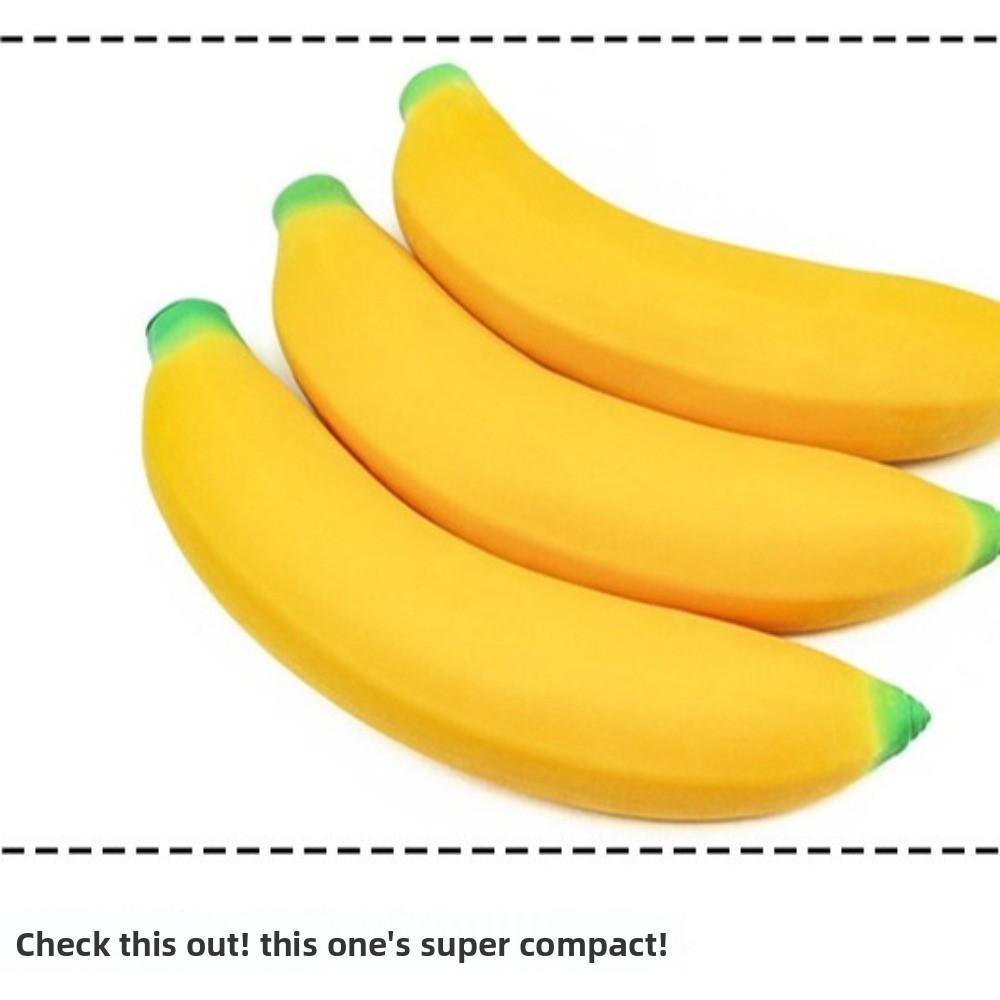Anxiety Relief Banana Squeeze Slow Rebound Simulated Banana Stress Relief Squeeze Ball Sensory Stretchy Banana