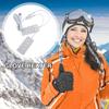 1 Pair Thermal Electric USB Gloves Heater Heated Gloves Carbon Fiber Cloth Skis Mittens Winter Heating Film Pad