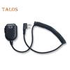 Microfono altoparlante da spalla a LED PTT per interfono vocale Microfono walkie-talkie portatile per 5R 888S Microfono sensibile Audio Livello di pressione sonora stabile