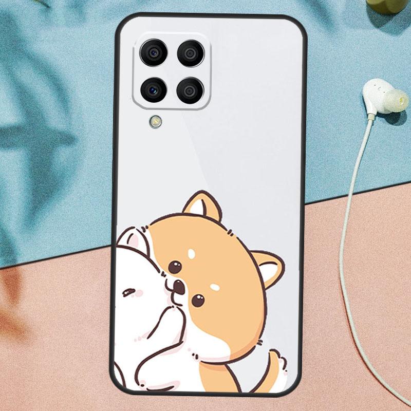 Funny Animal Cats Dog Tiger Couple Case For Samsung Galaxy M54 M14 M34 M13 M53 M56 M52 M32 M16 M11 M21 M31 M35 M12 M15 M36 M55