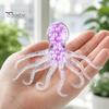 Octopus Fidget Toy Bead Filled Squeeze Toy, Stress Relief Sensory Stretchy Mini for Hand Exercise & Relaxation Calming