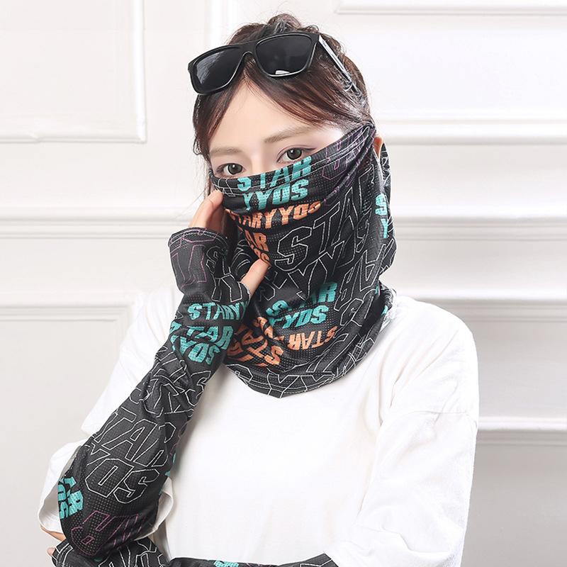 Sonnenschutzmaske für Männer und Frauen, Sommer, Gesicht, Hals, UV-Schutz, Ohrenschal, Hip Hop, Outdoor-Sport, Radfahren, Bandana