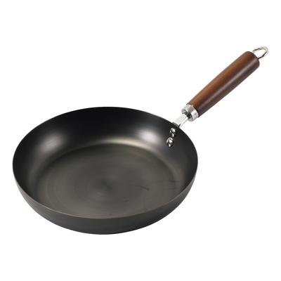 Pearl Metal Frying Pan Black 26cm Frying Pan Nitrided Even Though It Is Iron Rust-resistant HC-552