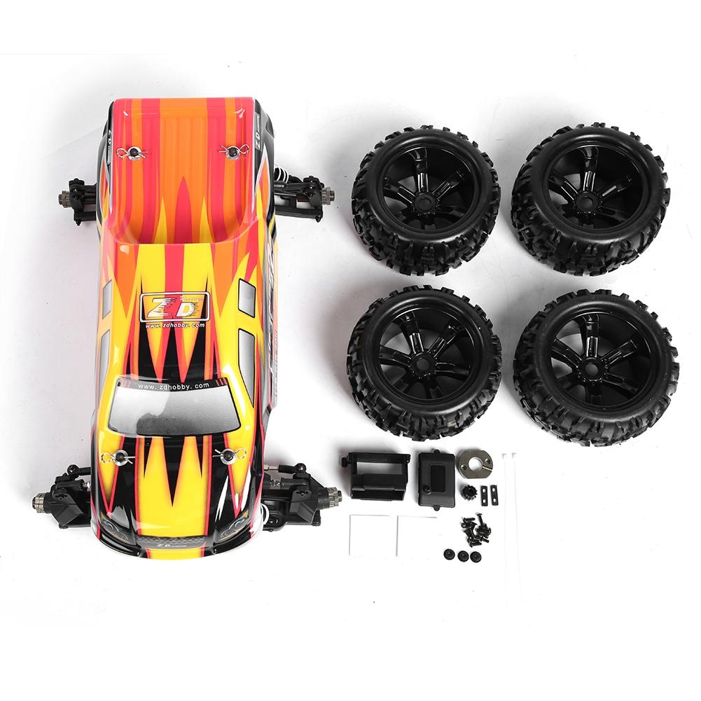 

RC Vehicle Monster Truck Model Accessories for ZD Racing 9116 1:8 RC Kit Version
