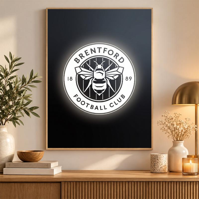 Brentford Football Diamond Painting Kit 5D Full Drill DIY Diamond Mosaic Wall Art Home Decor