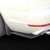 2PCS Glossy Black Rear Bumper Diffuser Splitter Cover Side Canards Lips Trim Sticker Compatible for BMW G30 G20 F30 E90 Car Accessories(Carbon Fiber