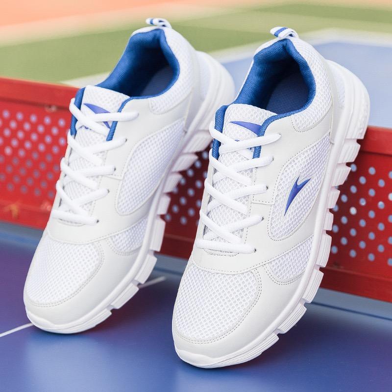 Frühling und Herbst Leder Oberfläche Sneakers wasserdichte Freizeitschuhe weiße Laufschuhe Student modische Schuhe weiße Sneakers Unisex Schuhe Tennis