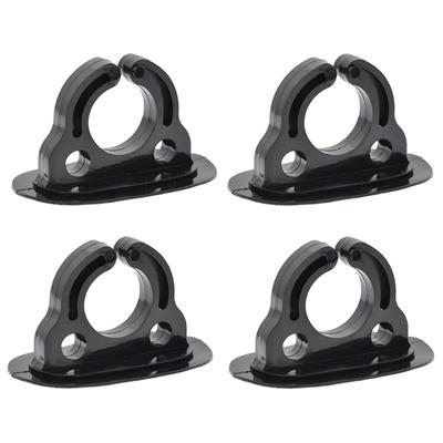 4 Pcs Kayak Paddle Holder Plastic Inflatable Boats Paddle Holder Clip Oar Keeper
