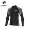 SAKINNO Men's 2mm Neoprene Long Sleeve Wetsuit Top