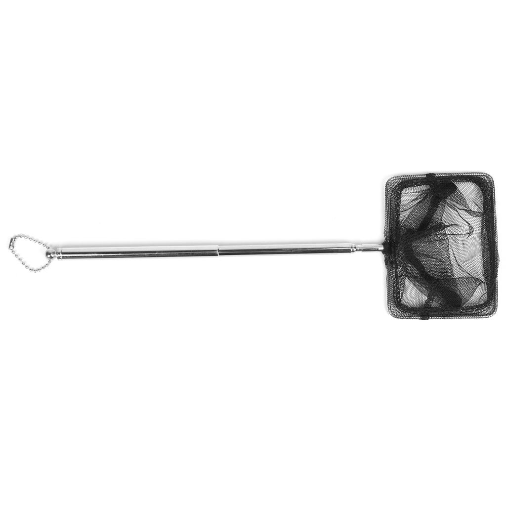 Extendable Fishing Net Stainless Steel Pole Handle Telescopic Landing Net for Tank Lakes
