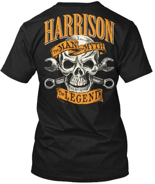

Harrison The Man Myth Legend TTshirt Made in the USA Size S to 5XL S