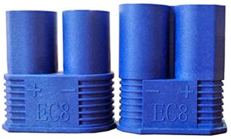 5 Pairs EC8 Connector Plug Male Female Gold Bullet Banana Plug Connectors for RC ESC Lipo Devices and Electric Motors 8.0mm