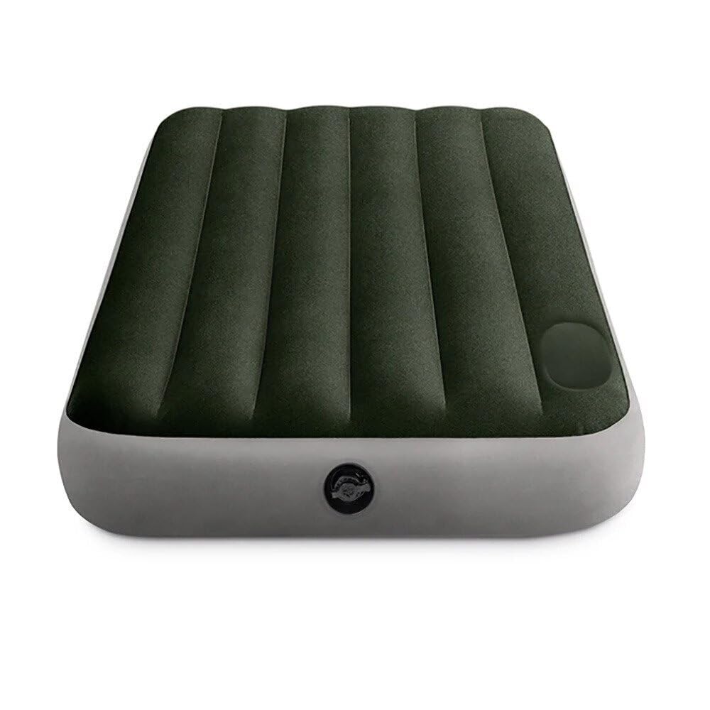 INTEX Downy Air Bed with Foot Pump, 99 X 191 X 25 Cm, 64761 [Official Japanese Product]