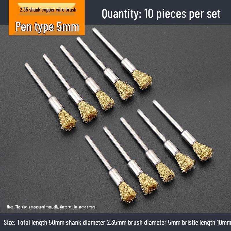 Electric Grinder Steel Wire Brush Polishing Head for Rust Removal and Walnut Polishing