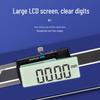 High-Precision 45° Chamfer Ruler & Digital Vernier Caliper, 0-50mm Stainless Steel Angle Gauge