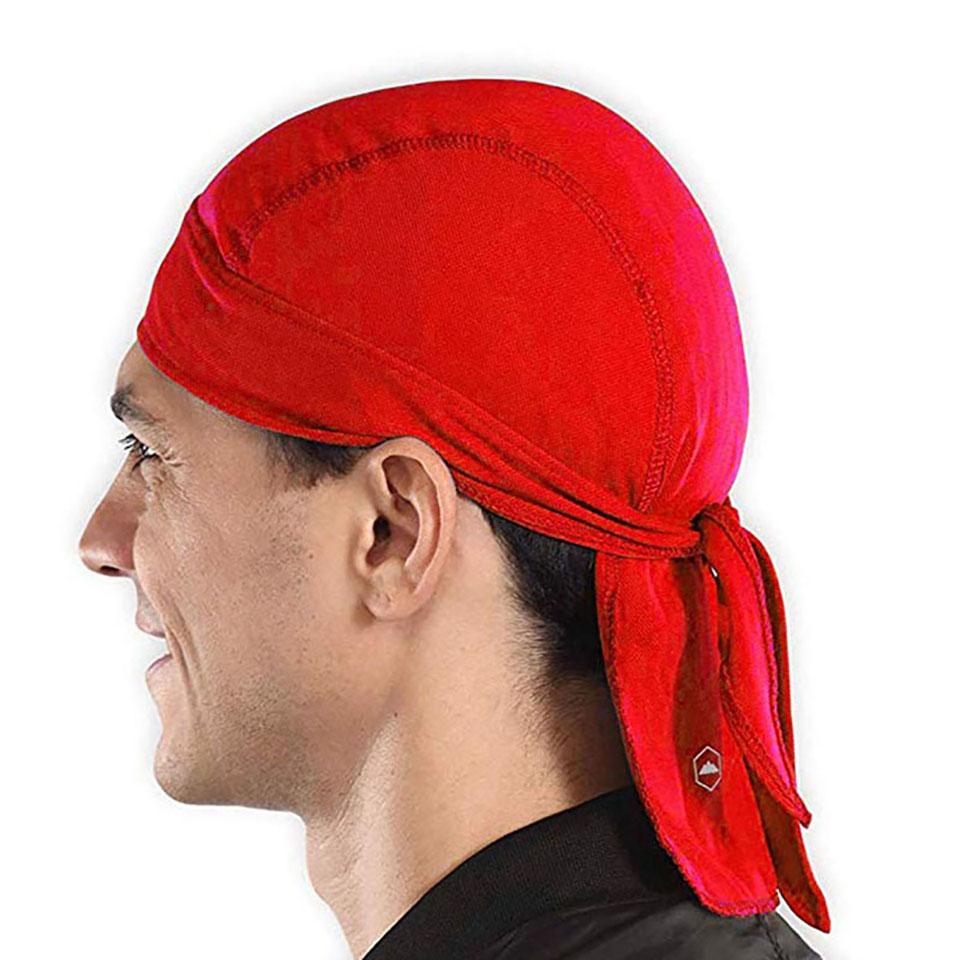 Loogdeel Hızlı Kuruyan Bisiklet Başörtüsü Güneş Korumalı Şapka Ter Emici Bandana Bisiklet Sporları İçin