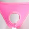 Mens Low Rise Thong Underpants Hollow out Bulge T-back Micro Briefs Underwear