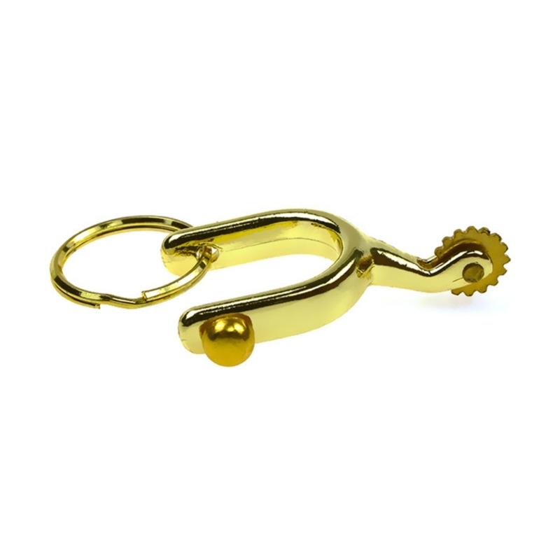 Alloy Spur Key Pendant Perfect Bag Ornament Small Decorative Key Pendant Suitable for Men and Women Bags Decorating