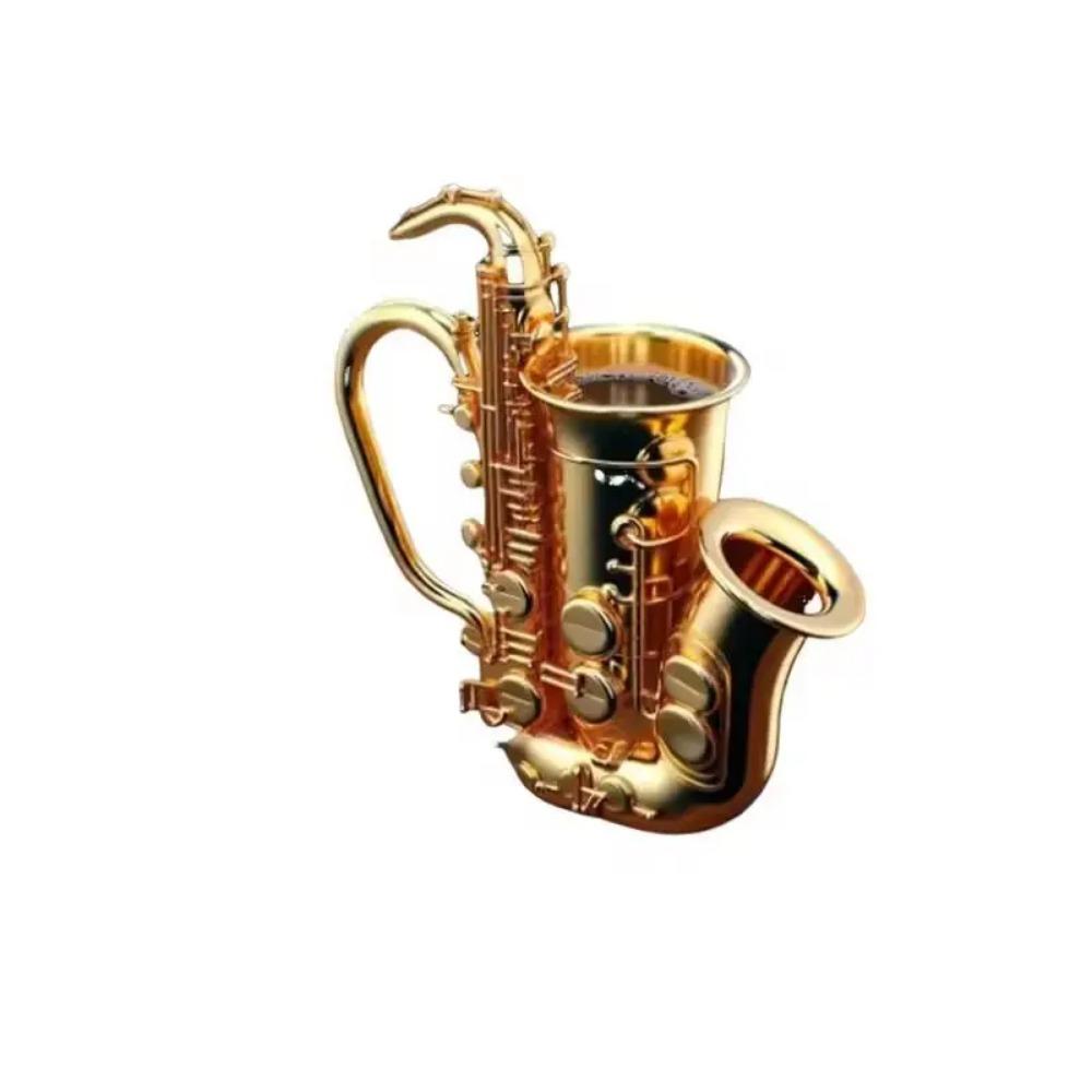 New Creative Musical Instrument Coffee Cup Guitar Pattern Mug Summer And Winter Drink Cup Music Lovers Holiday Gift