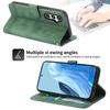 DIERFENG DF-03 For Samsung Galaxy M35 5G Leather Case Lines Imprint Wallet Phone Cover