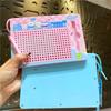 Magnetic Toy Doodle Board Keychain Puzzle Writing Pad Bag Pendant Backpack Key Chain  Birthday Gift