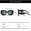 Vintage Brand Designer  Square Sunglasses Women For Men Sun Glasses Luxury Shades Big Cloud Frame Trendy Oversized Eyeglasses