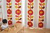 Suminoe Blackout Curtains Sunflower 100X200cm Pink 1 Piece V1211