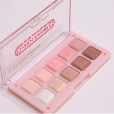 Paletka stínů na klávesnici Mood / LILYBYRED Paletka stínů Lilybyred paleta očních stínů Paletka očních stínů Lilybyred, [10]. #Mléčná třešeň, 1 kus