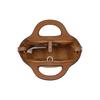 Marni Mini Logo Woven Tote Bag Brown Women Tote_bags BMMP0067Q0-P3860-00M50