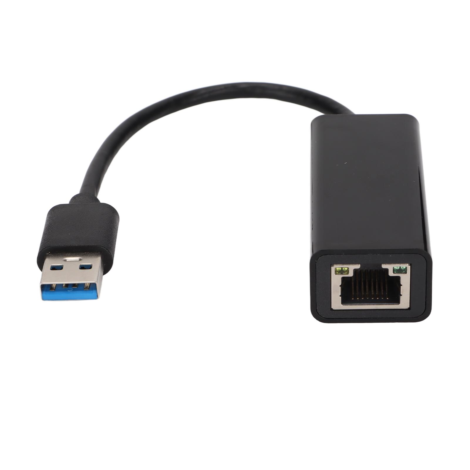 

Адаптер Ethernet USB 3.0 до RJ45 Ethernet 1000 Мбіт/с Перемикач стабільної передачі Мережевий адаптер для Win