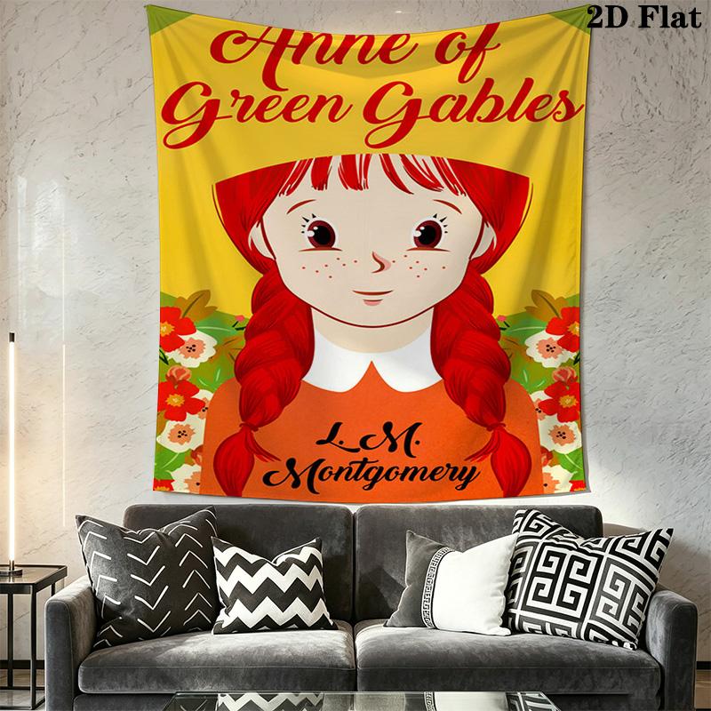 Anne of Green Gables Pattern Home Decor Tapestry, Wall Hanging, Decorative RV Wall Cloth.NGT0928013