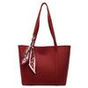 Large Capacity Red Bag Women's Versatile New Casual Shoulder Handbag Commuter Tote Bag