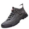 Men's Winter Cotton Martin Boots - Warm, Wear-Resistant, Versatile, Thick-Soled Velvet Snow Boots for Sports and Leisure