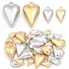 10-20pcs Heart Shape CCB Charms Plastic Charms Pendants For Jewelry Making DIY Handmade Necklace Bracelet Earrings Accessories
