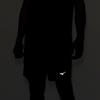 Running Wear Half Pocket Dark Gray [Mizuno] Half-length Multi-pocket Pants, 9-inch Shorts, 360-degree Storage,
