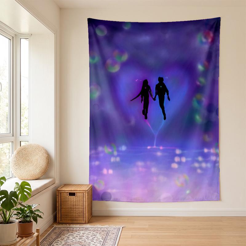 Rujinu (14) Wall Tapestry Stylish Wall Hanging for Bedroom Living Room Dorm Nice Present for Family and Friends