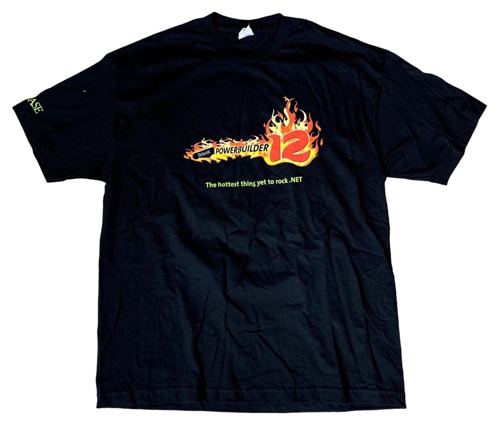 

Vintage 00s The Powerbuilder 12 World Tour 100% Cotton Black T-Shirt Size XL 4XL