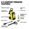 Nettoyeur haute pression KARCHER K 5 Comfort Premium - 500 L/h - 2100 W - 145 bar