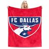 FC Dallas Logo Keep warm Keep warm for Home living room and bedroom sofas.