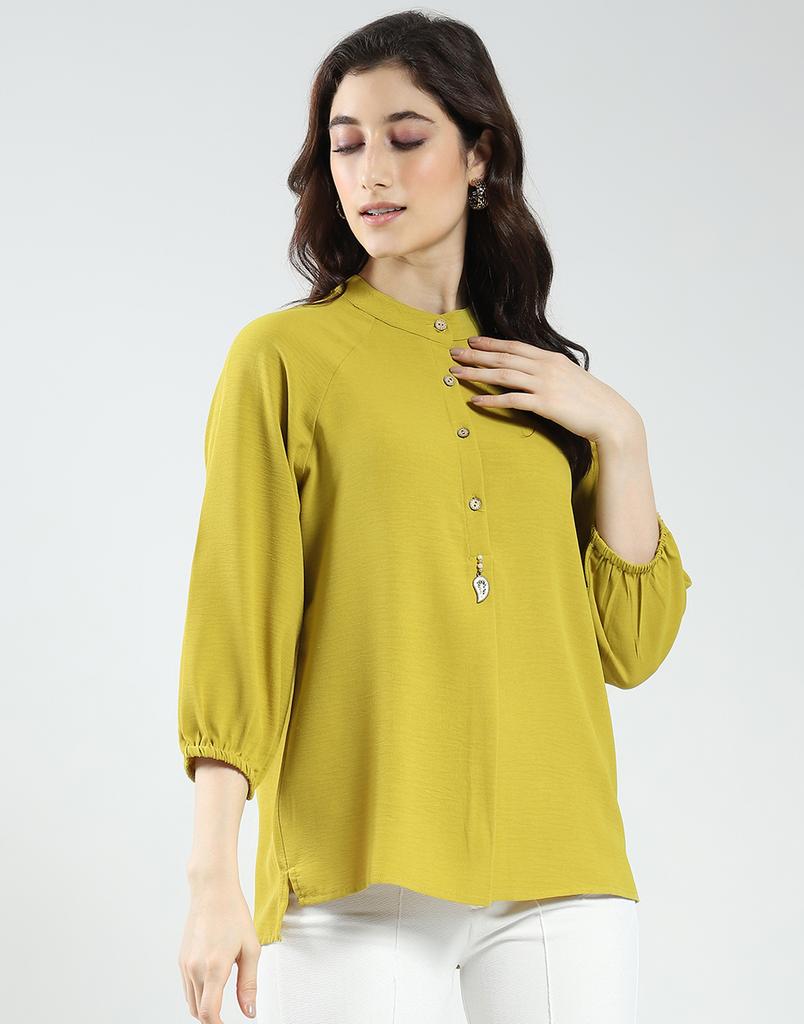 MONTE CARLO Women Regular Fit Summer Top