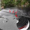 Car Seals Edge Sealing Strips Rubber Auto Roof Windshield Car Sealant Protector Strip Window Seals Noise Insulation Soundproof