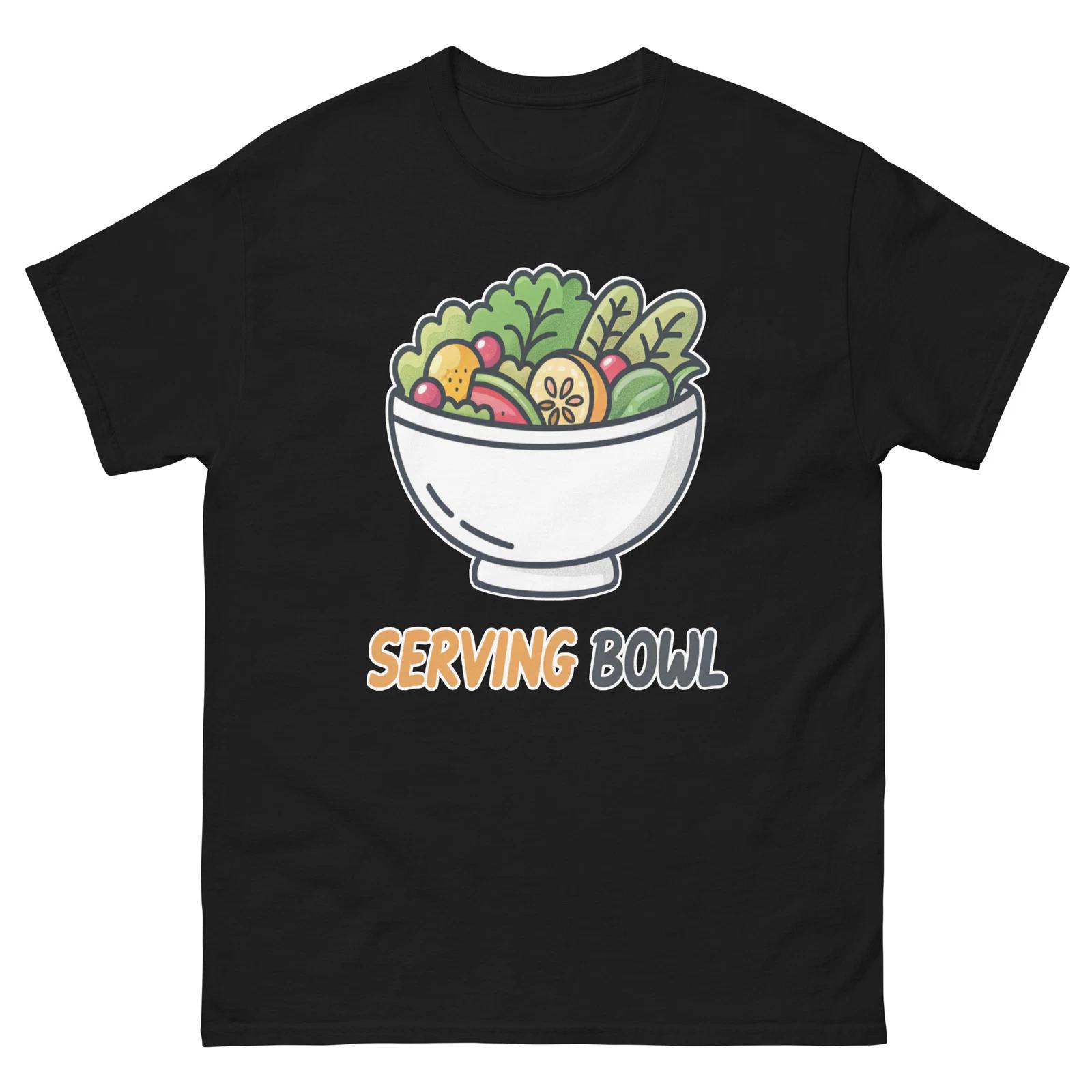 

Serving Bowl Party Supplies Items Birthday Event T-Shirt XL