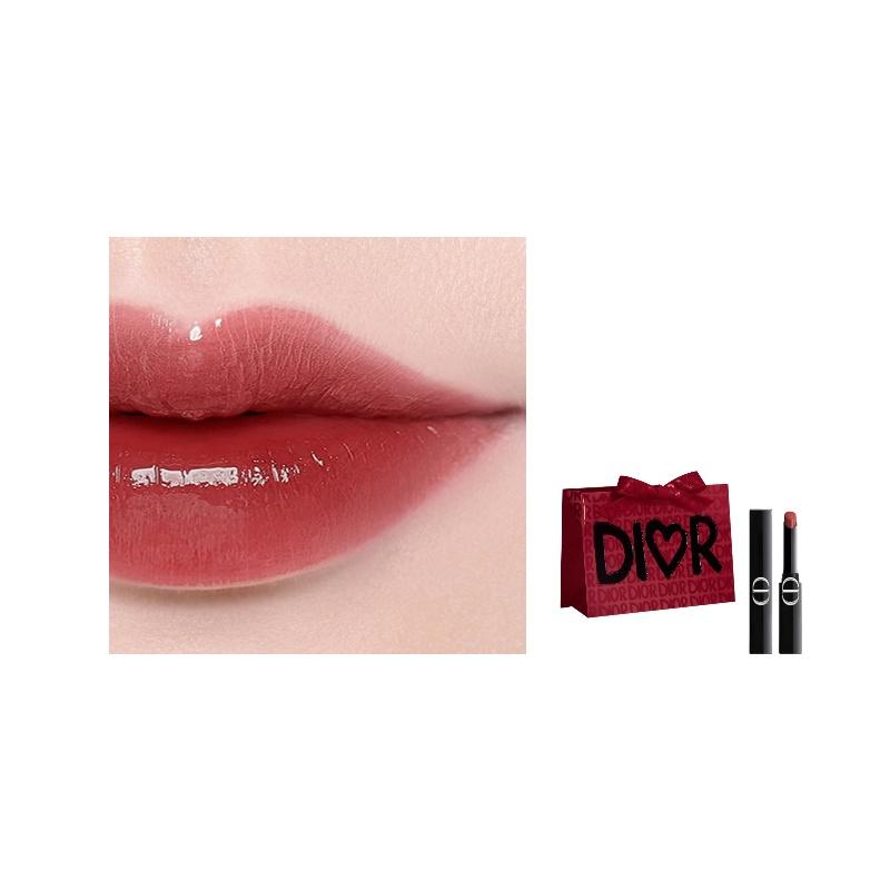 DIOR Lipstick 425 Unruly Rose Rose Bean Paste чёрный