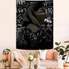 NF Rapper Printed Large Wall Tapestry Art Science Fiction Room Home Decor Decor Blanket