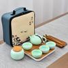 Portable One Pot Four Cups Dehua Dingyao Tea Set Will Sell Gifts Ceramic Travel Tea Set